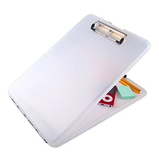 A4 Clipboard Box File Storage CLEAR