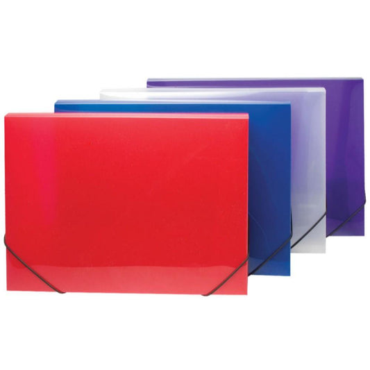 A4 Box Files Clearview Colours 30mm